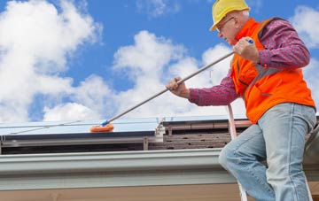 Bickington soft wash roof cleaning